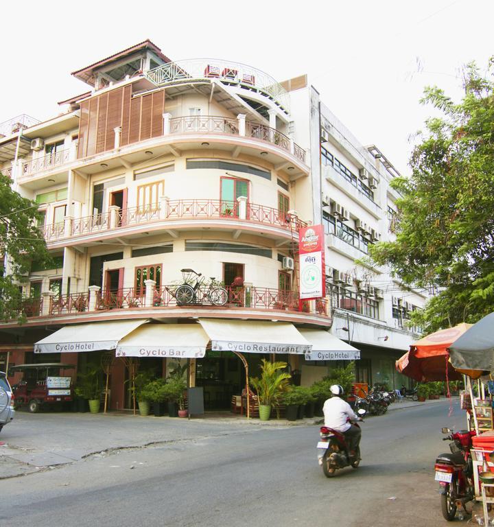 Cyclo Hotel-Bar-Restaurant Phnom Penh Eksteriør bilde